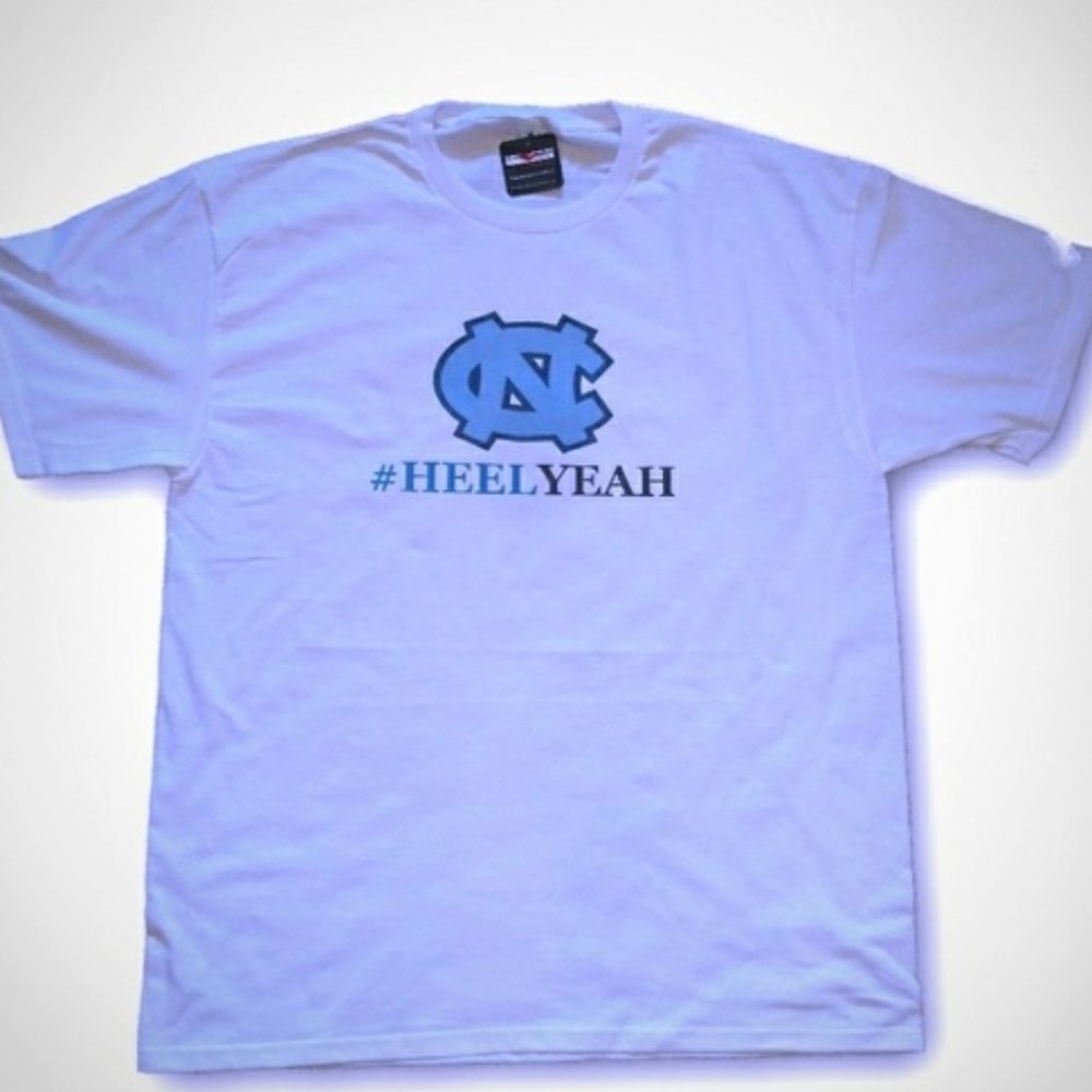 UNC Tar Heels Heel Yeah T Shirt NWT
